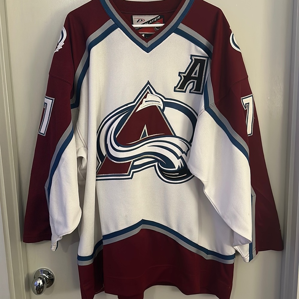 Ray Bourque Colorado Avalanche authentic pro player stitched jersey Mens XL